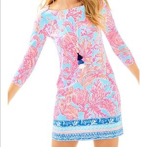 Lilly Pulitzer UPF 50+ Sophie Dress Seasalt Blue